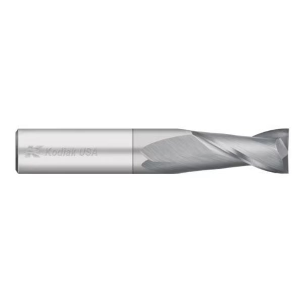 3/8 2 Flute Carbide Endmill Single End TICN Coated, Kodiak Cutting Tools, Mfr#: 5463700
